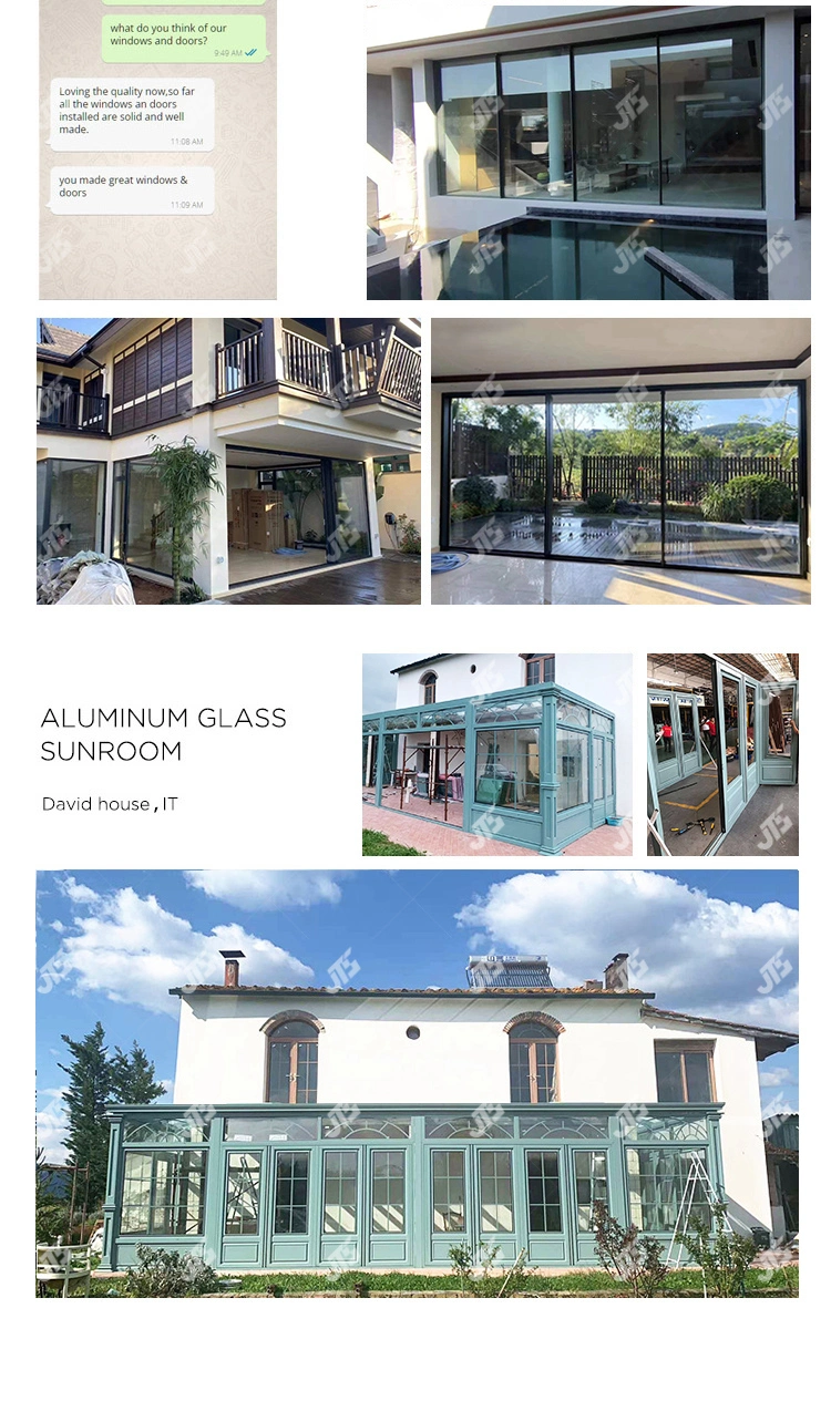 Aluminum Glass Upward Sliding Hung Window Large Glass Automatic Remote Control Resident Vertical Sliding Balcony Window