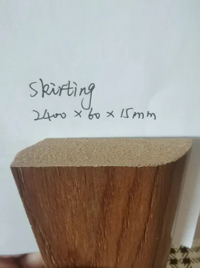 Plástico/tablero de fibra/madera/PVC/WPC/MDF/sólido/vinilo/laminado T